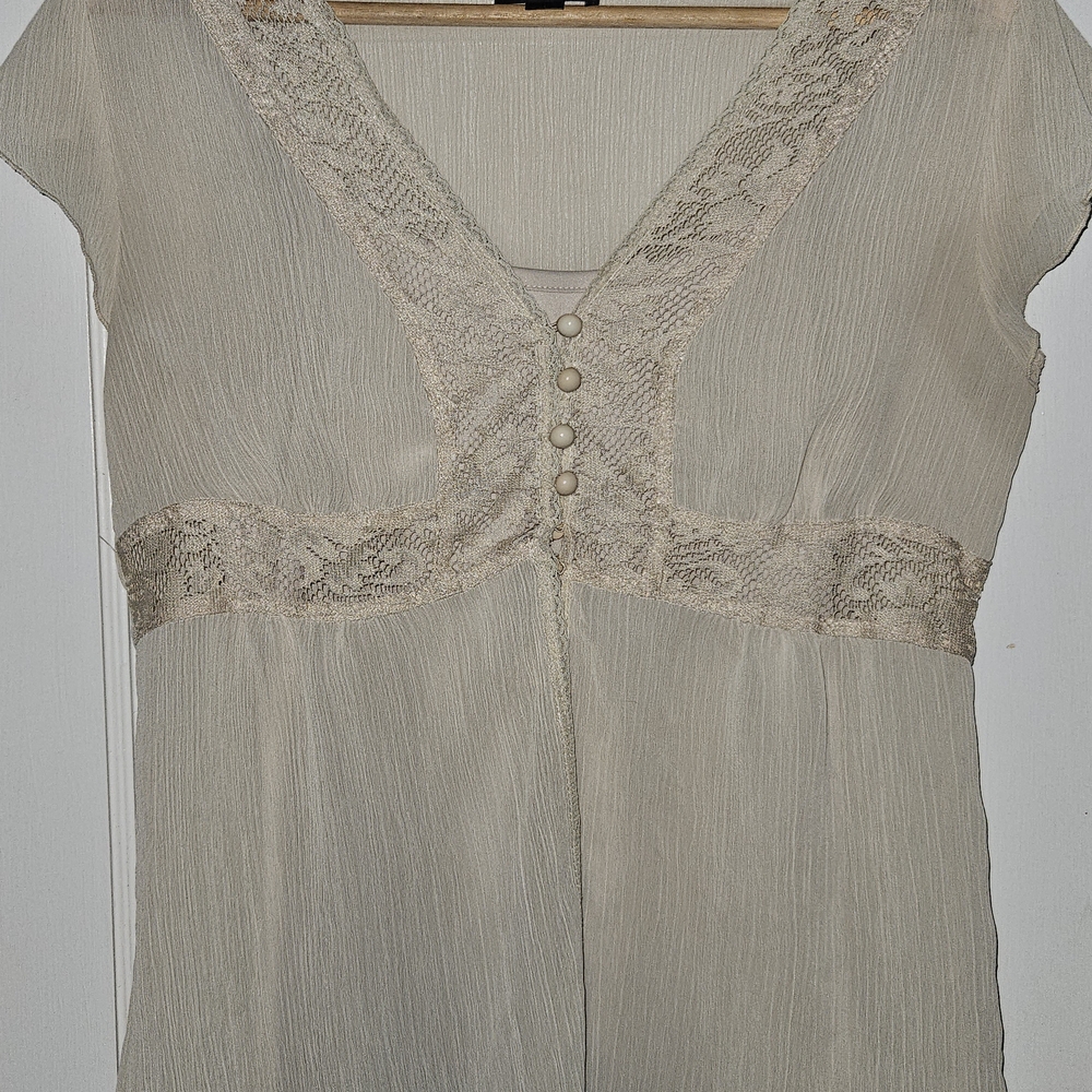 Byer California Cream Blouse